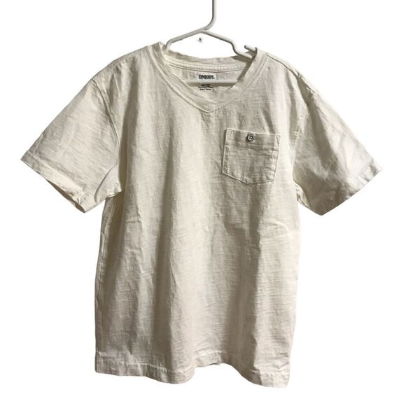 BOYS SIZE 10 WHITE GYMBOREE SHIRT! - Picture 1 of 3